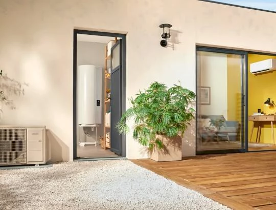 Installation et fourniture ballon thermodynamique ATLANTIC