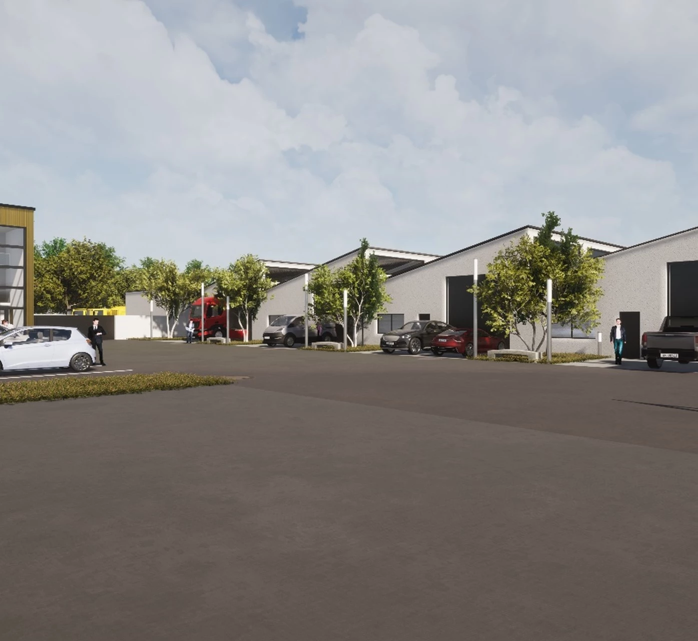 Construction d’entrepôts et de hangars