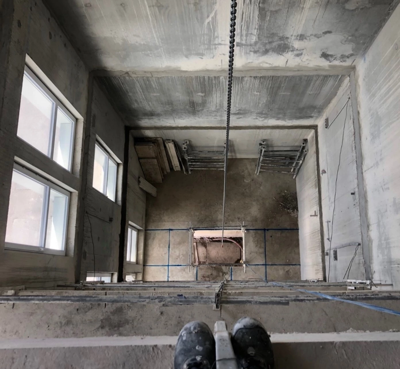 Construction de cage d’escalier et cage d’ascenseur