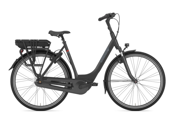 Location vélo à assistance électrique N°4 Gazelle Paris C7+ HMB noir