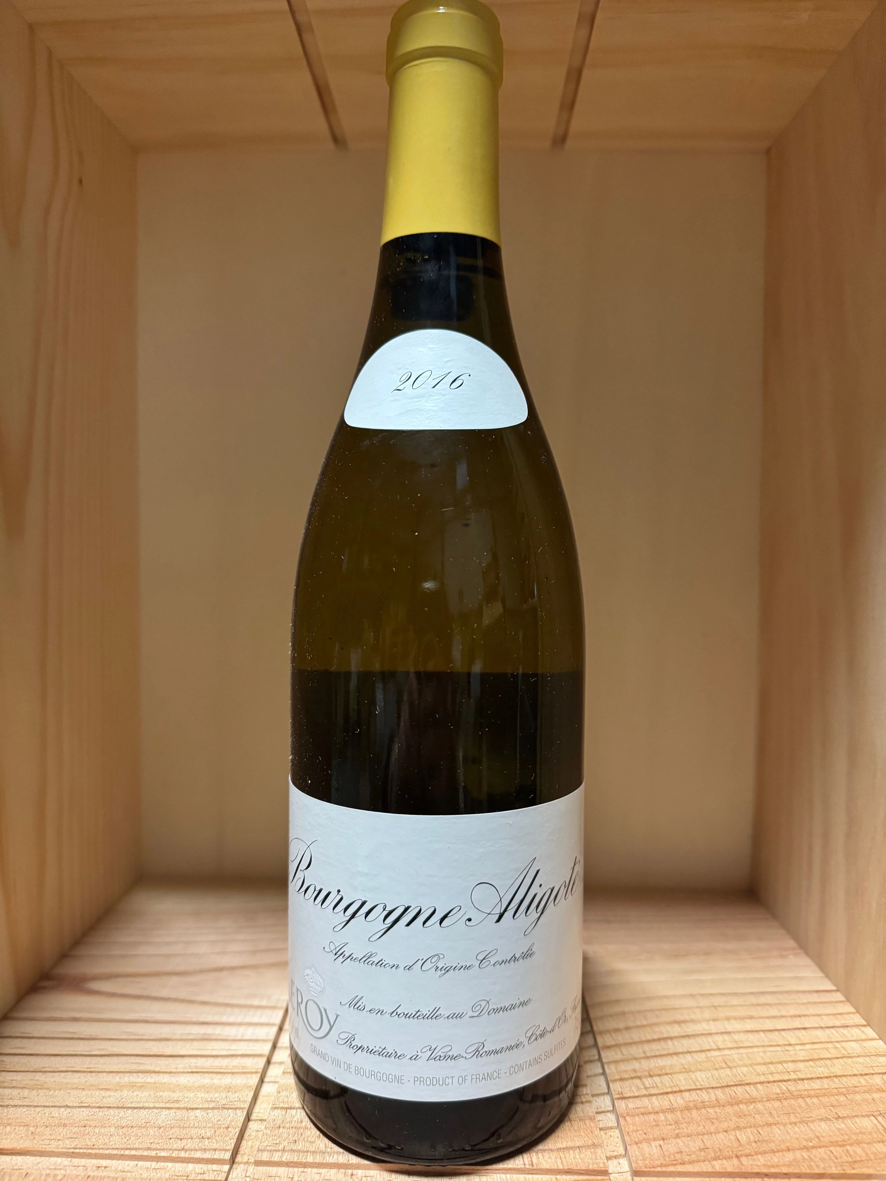 Bourgogne Aligoté Leroy