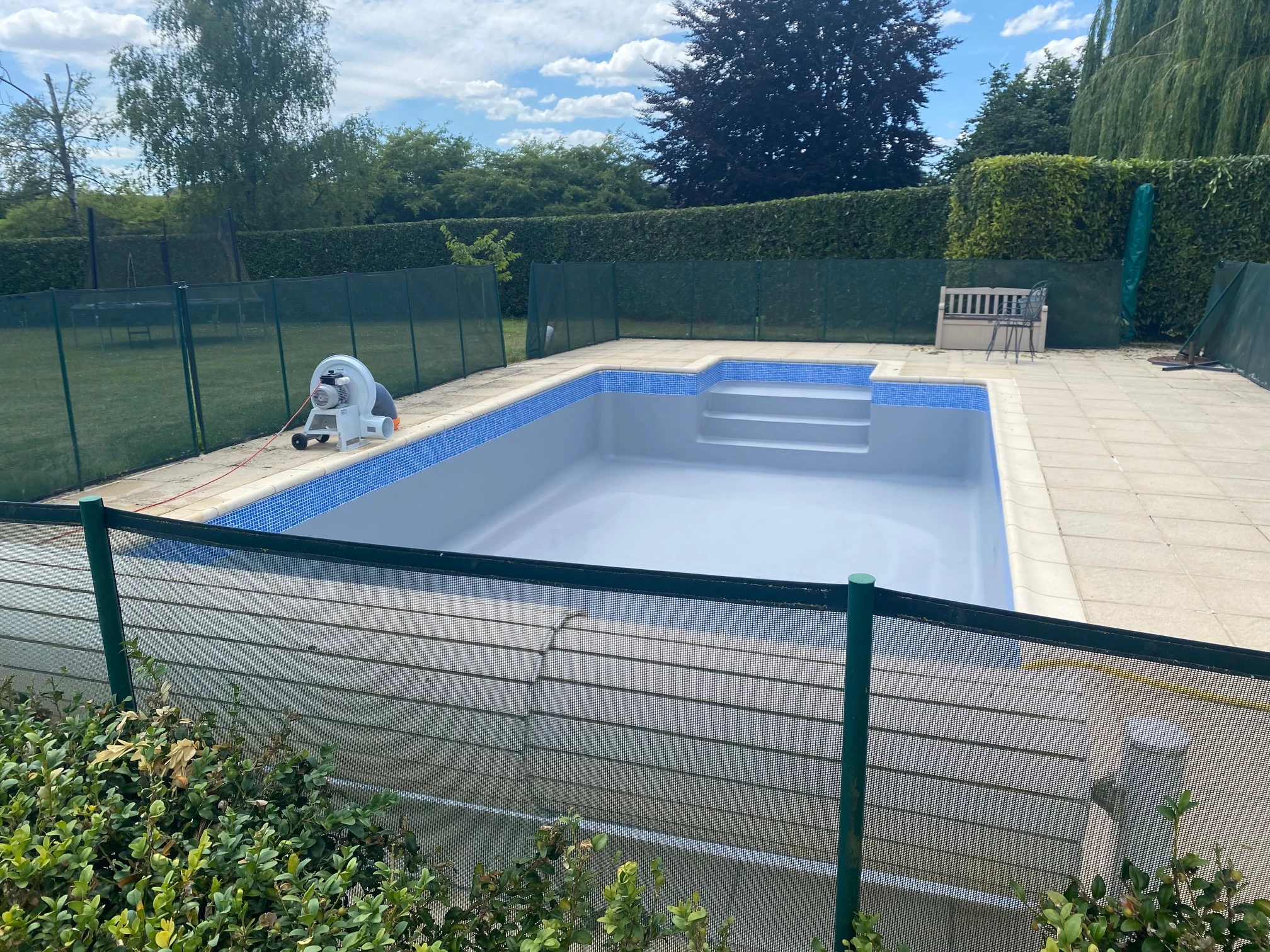 Pose et changement de liner piscine