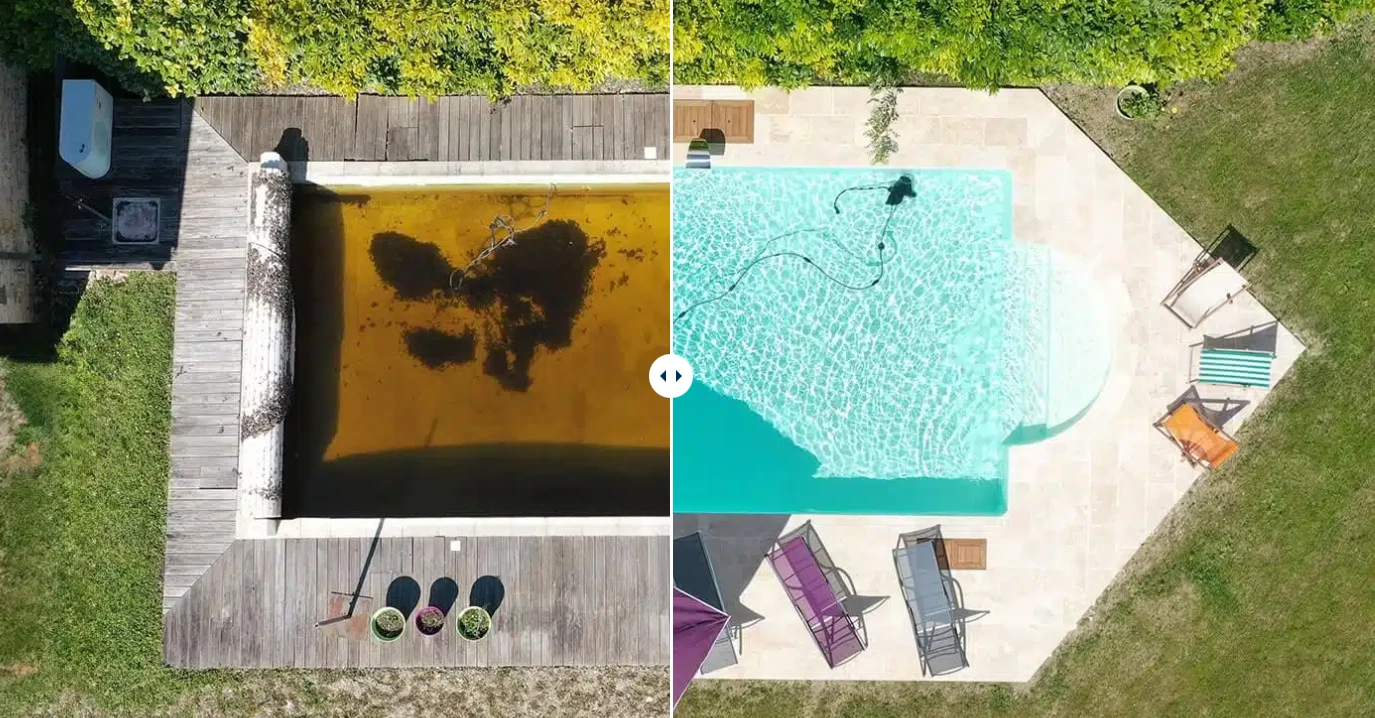 Services de réparation piscine