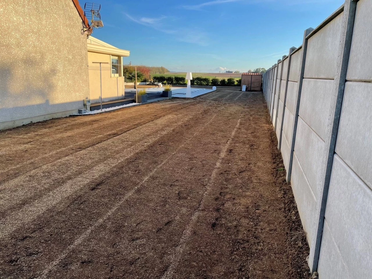 Engazonnement graines ou rouleaux