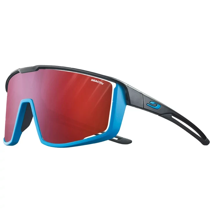 Lunettes Julbo Fury – Noir / Bleu – Reactiv 0-3 High Contrast