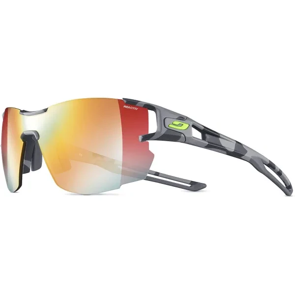 Lunettes Julbo Aerolite – Camo / Gris – Reactiv 1-3 Light Amplifier