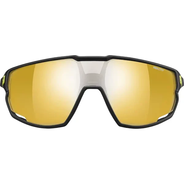 Lunettes Julbo Rush – Noir / Jaune – Reactiv 1-3 Light Amplifier