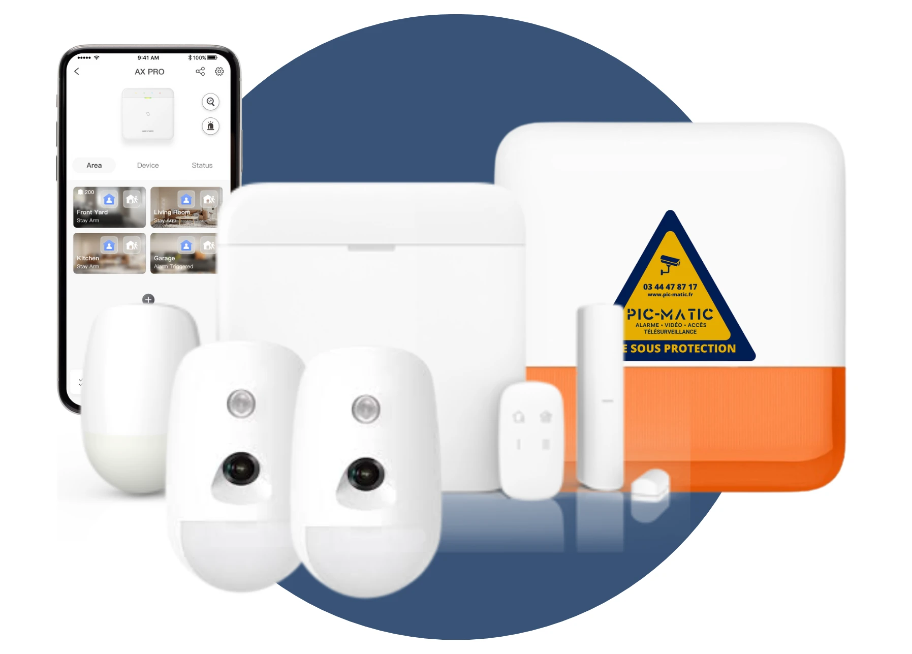 Installation Système d'alarme