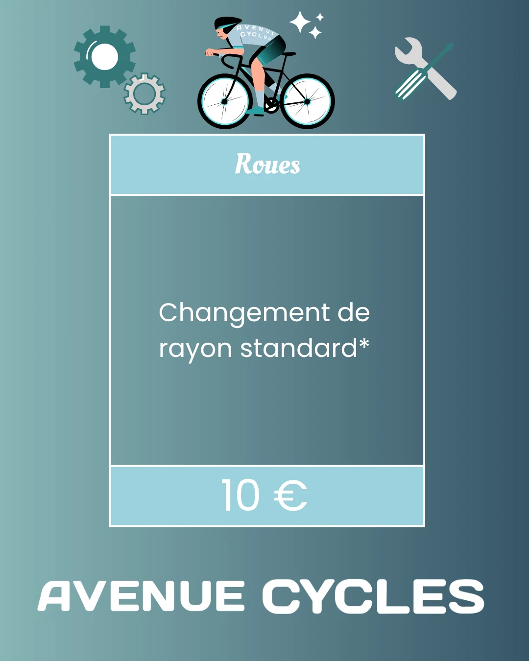 Changement de rayon standard*