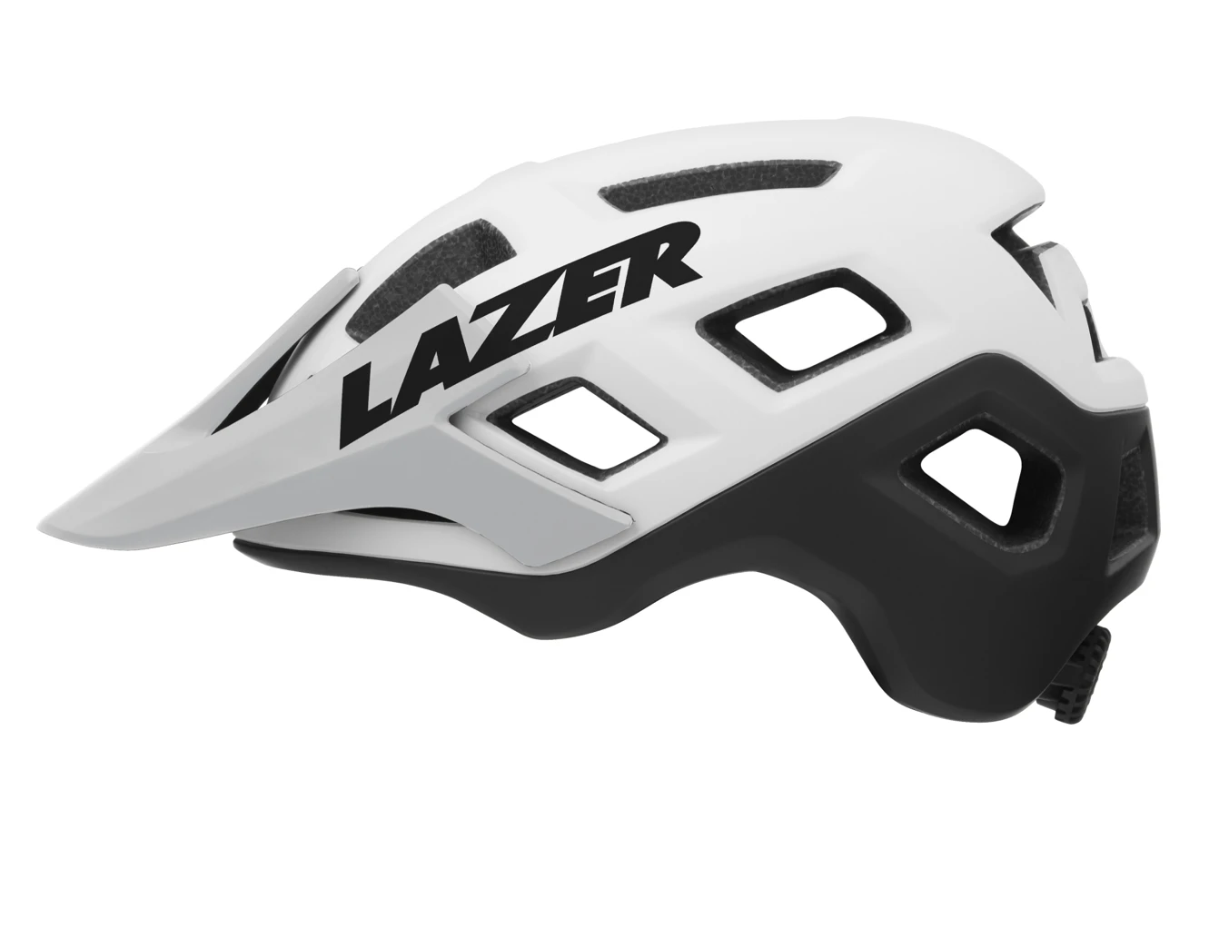 Casque VTT Coyote Lazer Blanc mat/Noir