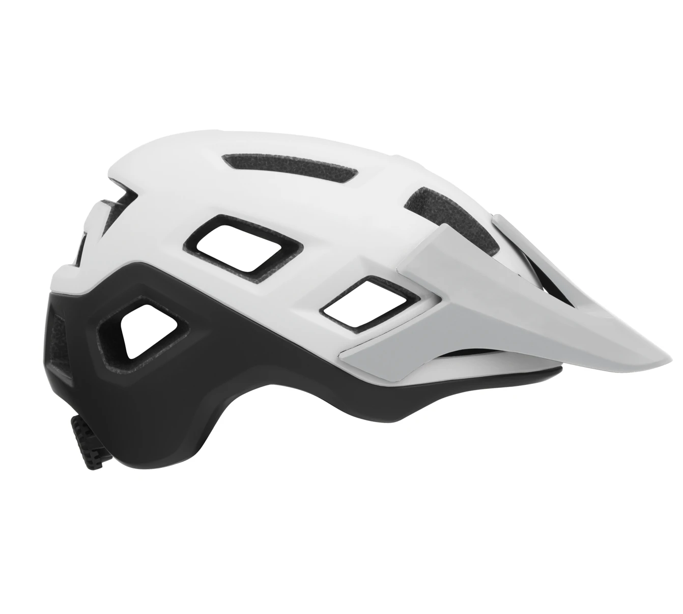 Casque VTT Coyote Lazer Blanc mat/Noir