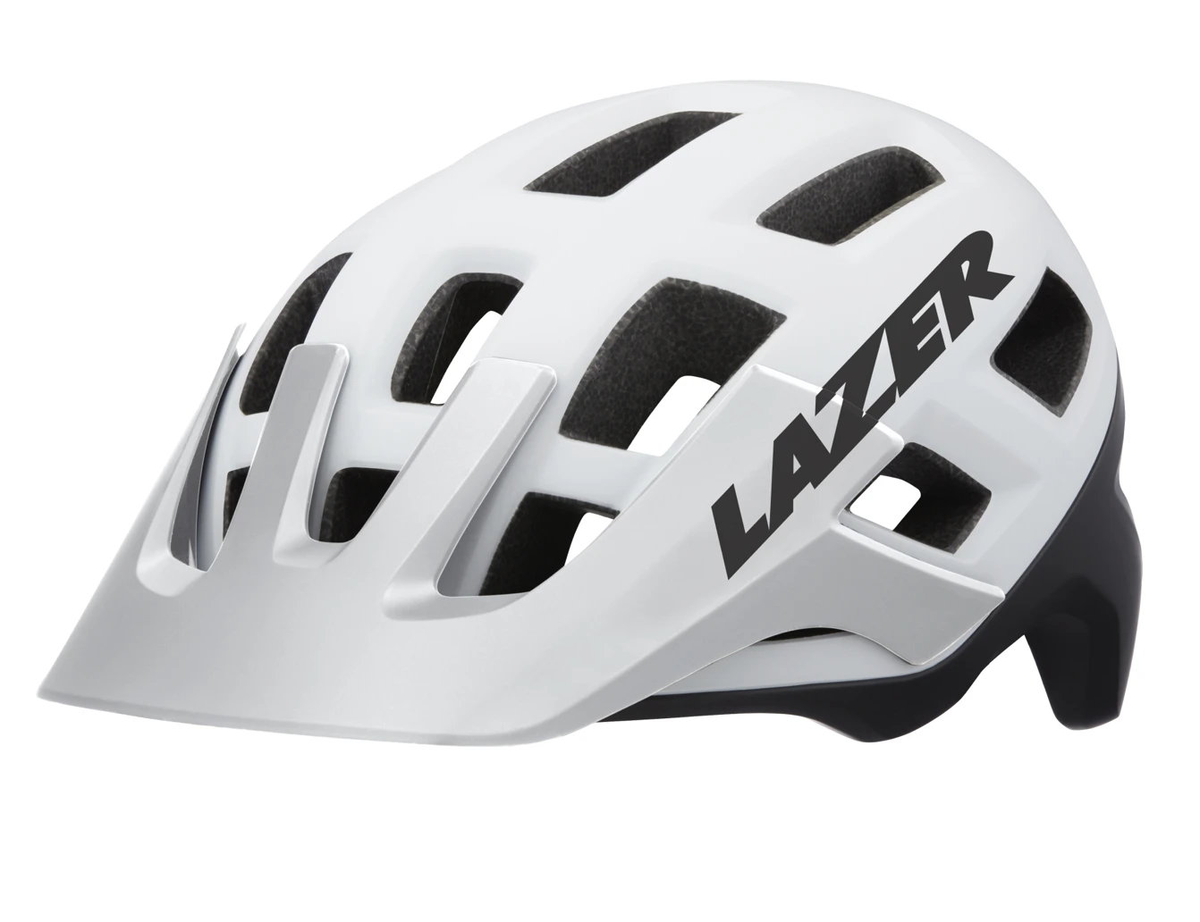 Casque VTT Coyote Lazer Blanc mat/Noir