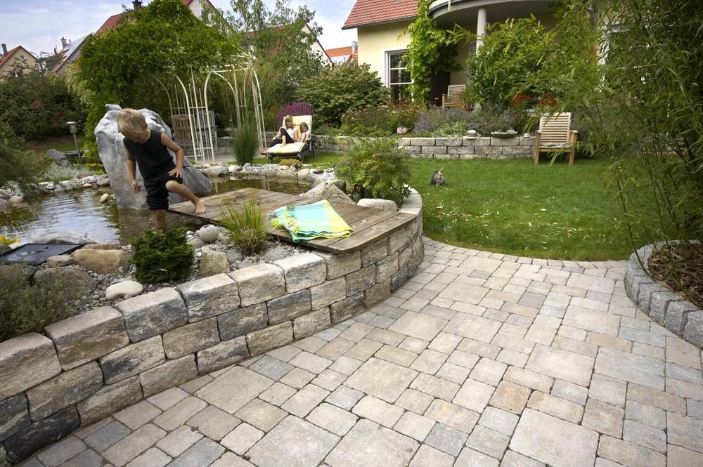 Pavés Germania Antik Multi format ép 6 cm