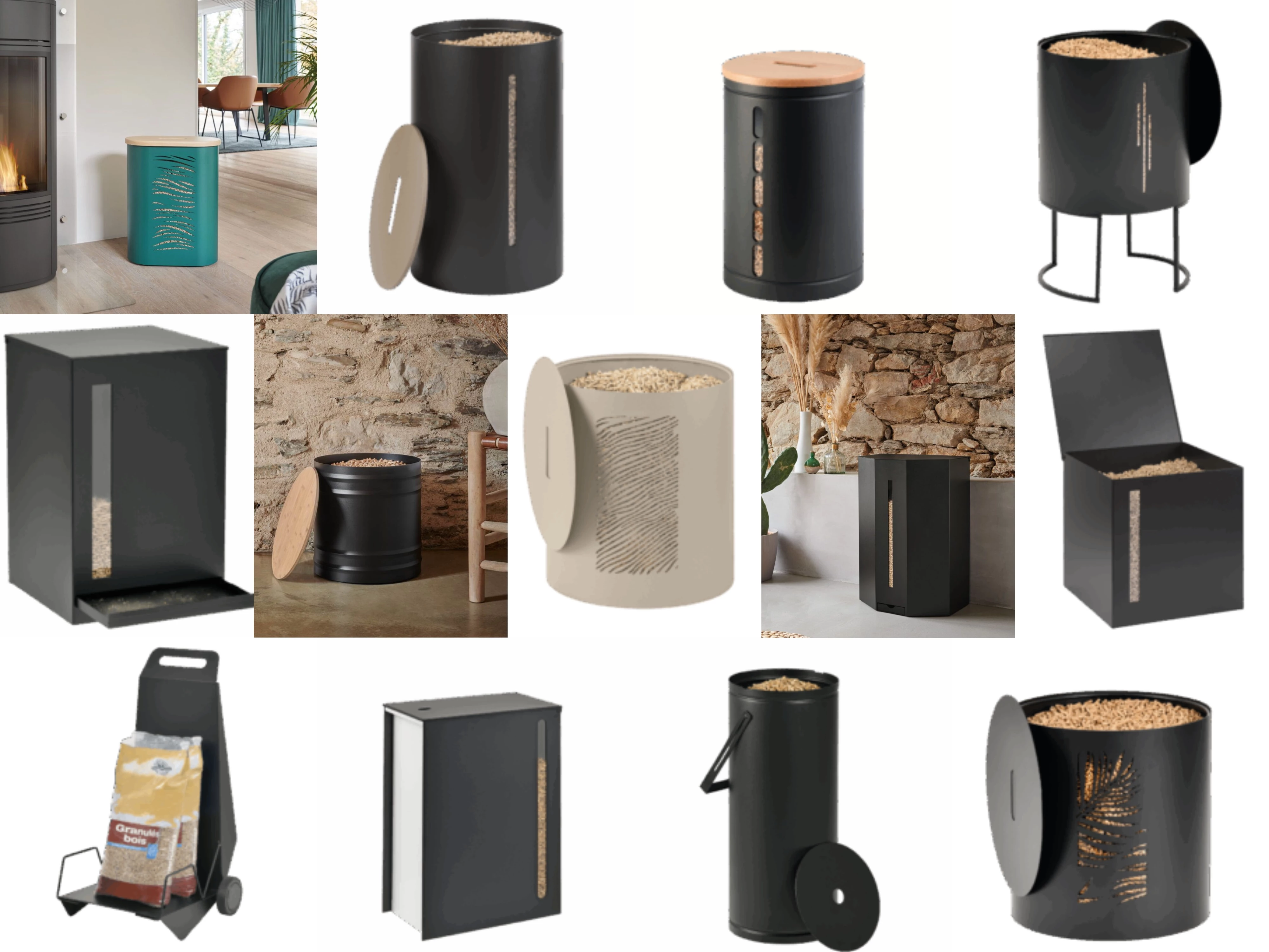 Les rangements à granulés