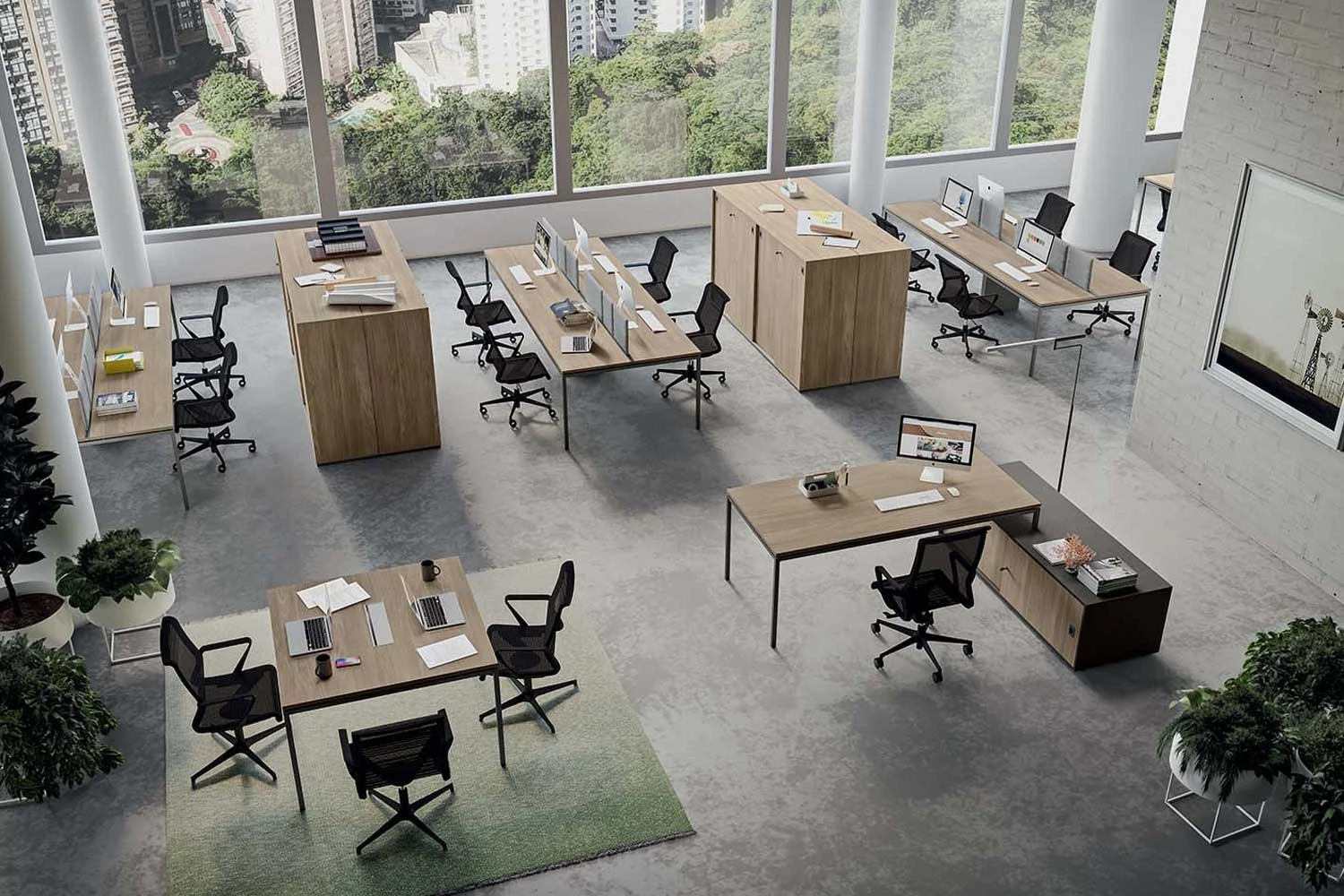 Aménagement de bureaux opératifs – Ergonomie & performance avec Cognet Agencement