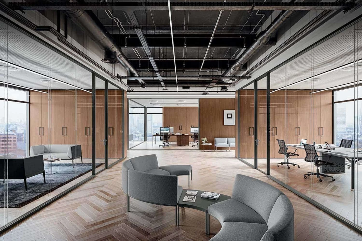 Cloisons pleines & vitrées – Moduler vos espaces avec style par Cognet Agencement