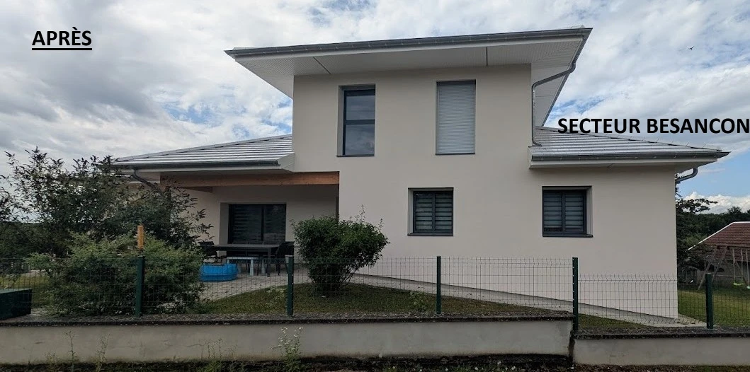 ISOLATION THERMIQUE PAR L'EXTÉRIEUR ORGANIQUE (POLYSTYRENE)