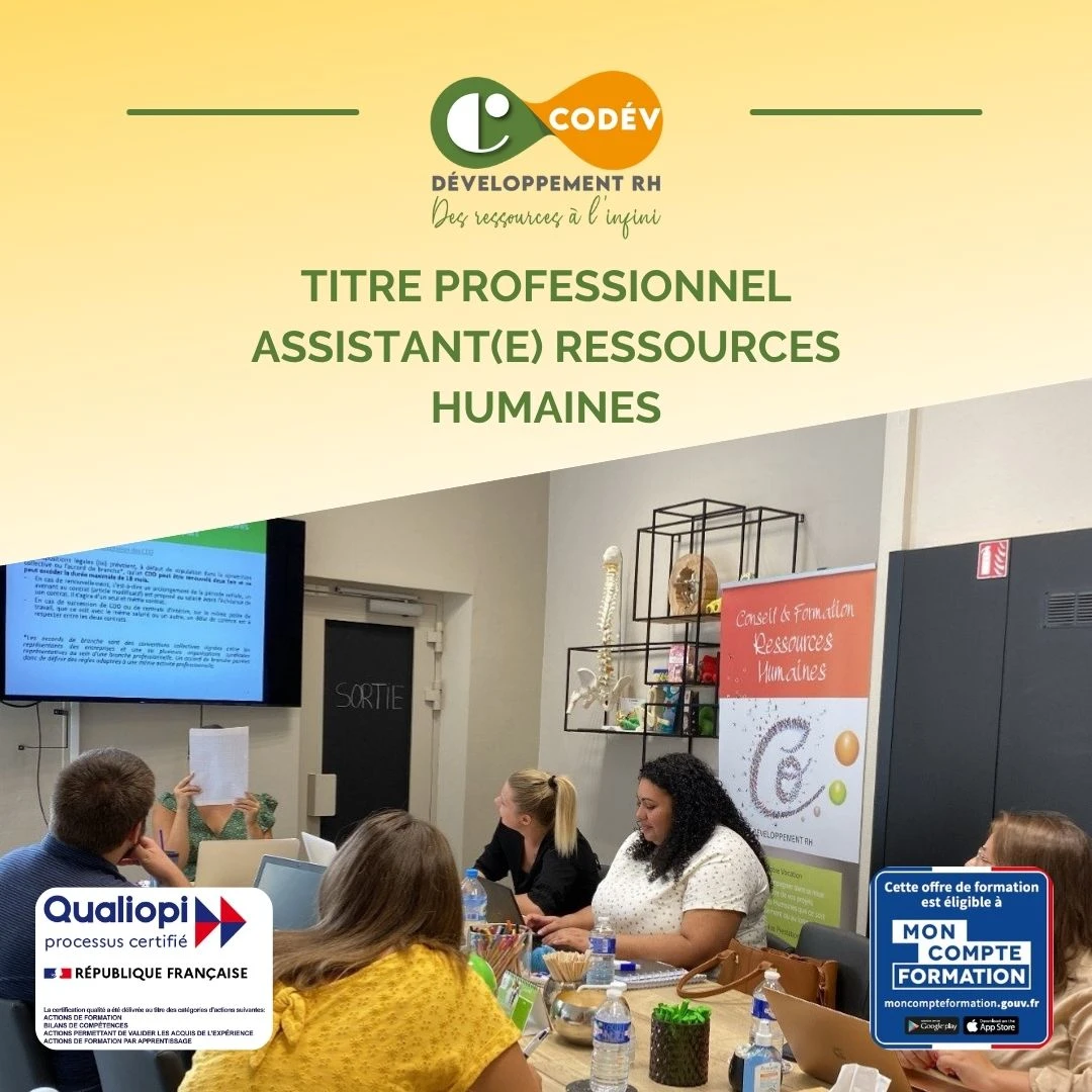Titre Professionnel Assistant(e) Ressources Humaines