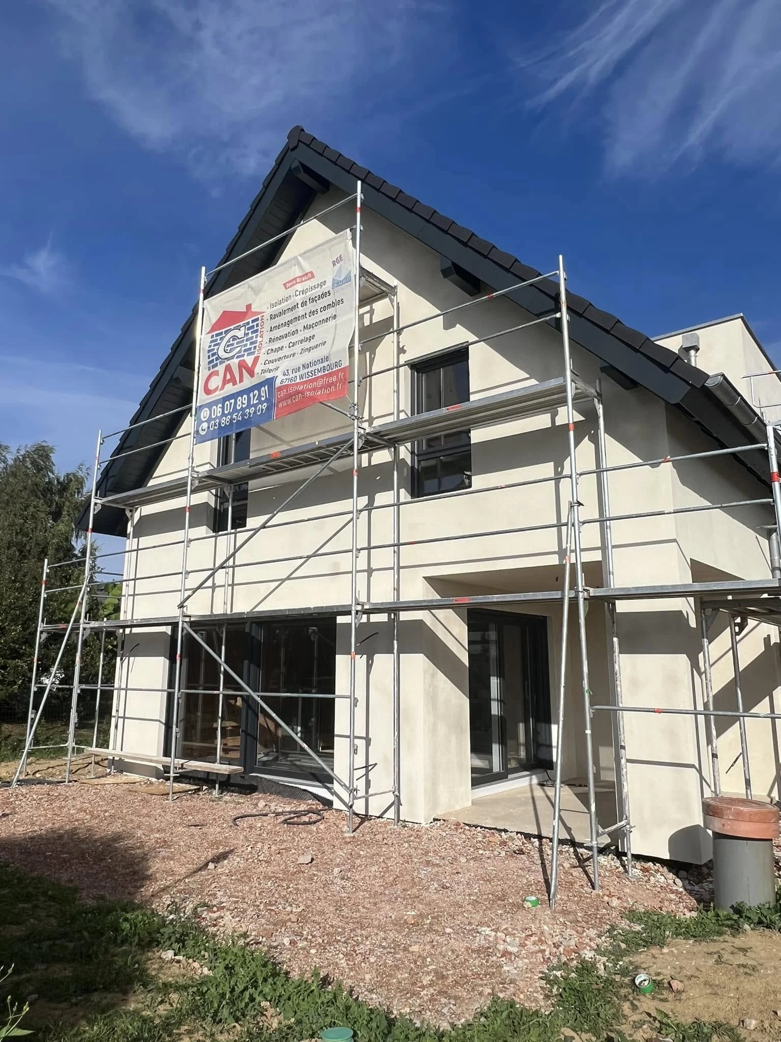 CHANTIER STUNDWILLER ISOLATION EXTERIEUR