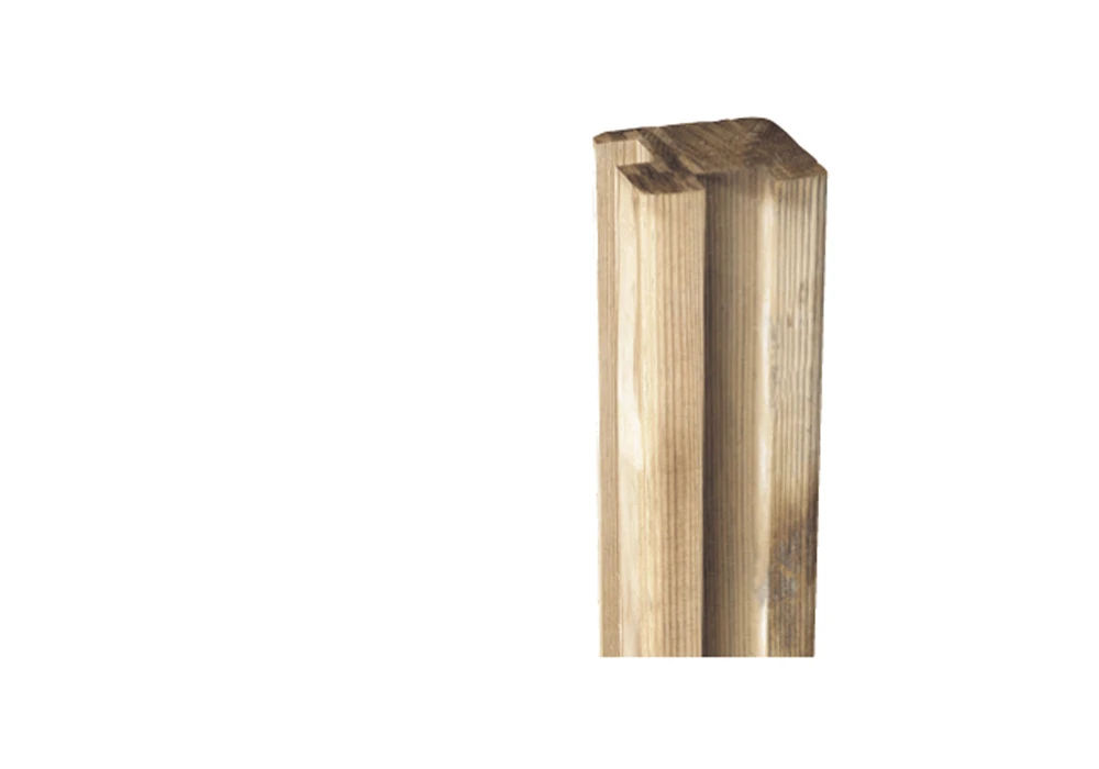 Poteau fendu d'angle 30 mm [9x9x270cm]