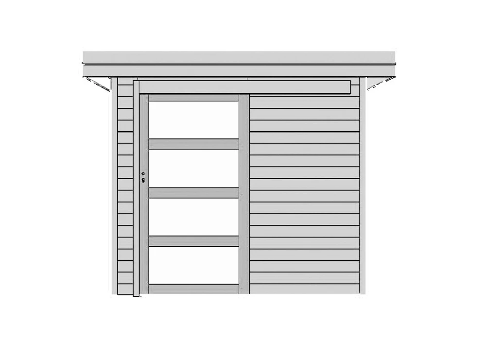 Abri de Jardin Bois Vintage 275x225