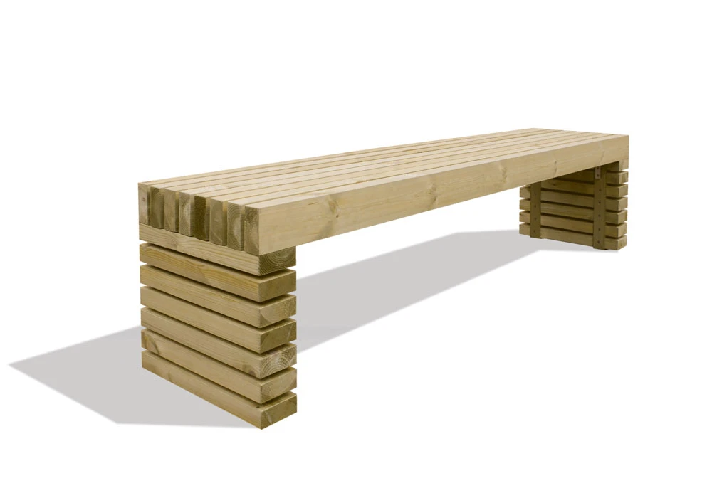 Banc de jardin de Venise