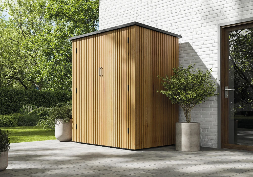 ARMOIRE DE JARDIN XL  ROMA 2 PORTES