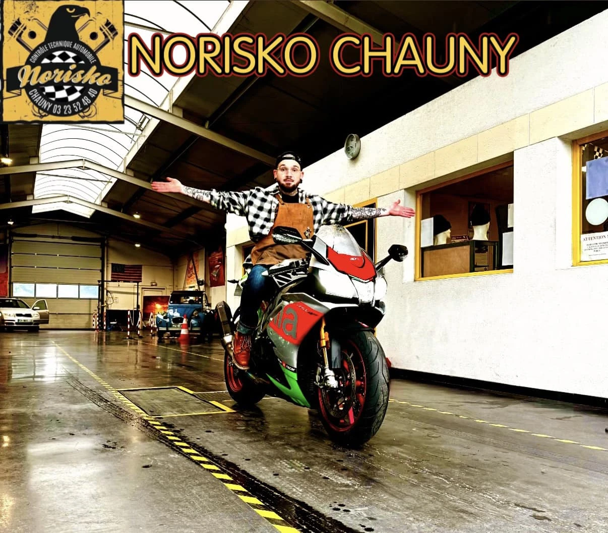 Contrôle technique moto - Norisko à Chauny