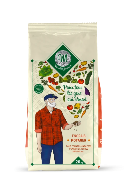 Marcel le jardinier - Le  Potager