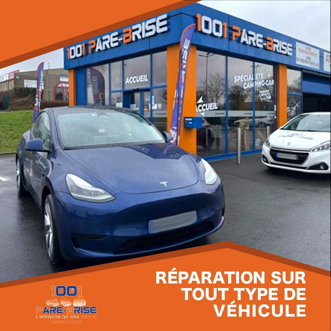 Remplacement de pare-brise automobile à Caudry – 1001 Pare-Brise