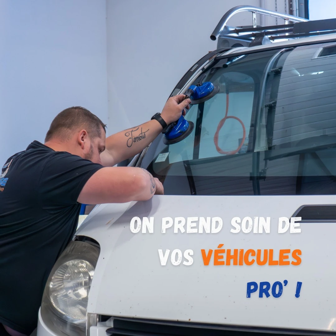 Remplacement de pare-brise véhicules utilitaires à Caudry – 1001 Pare-Brise