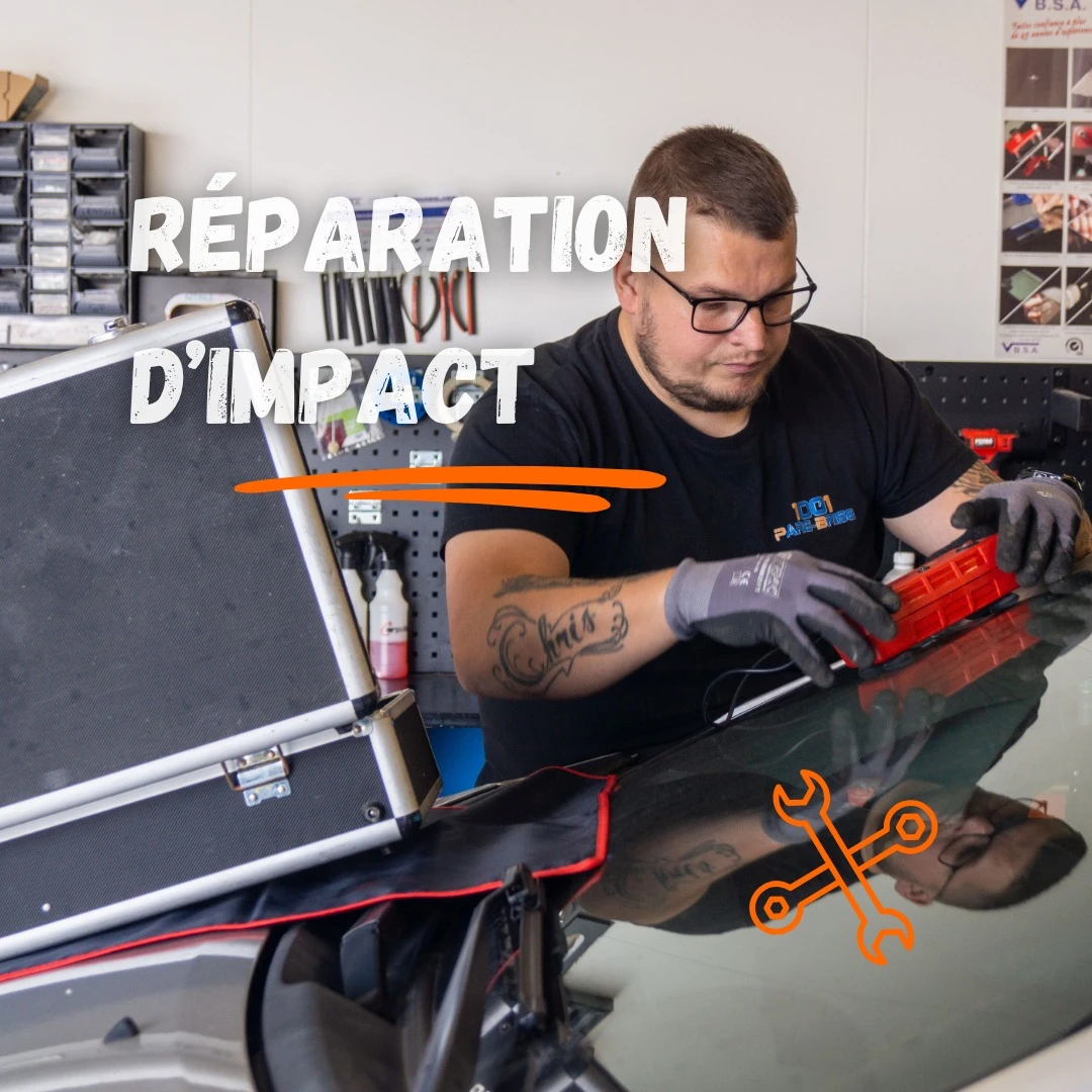 Réparation d’impacts sur pare-brise à Caudry – 1001 Pare-Brise