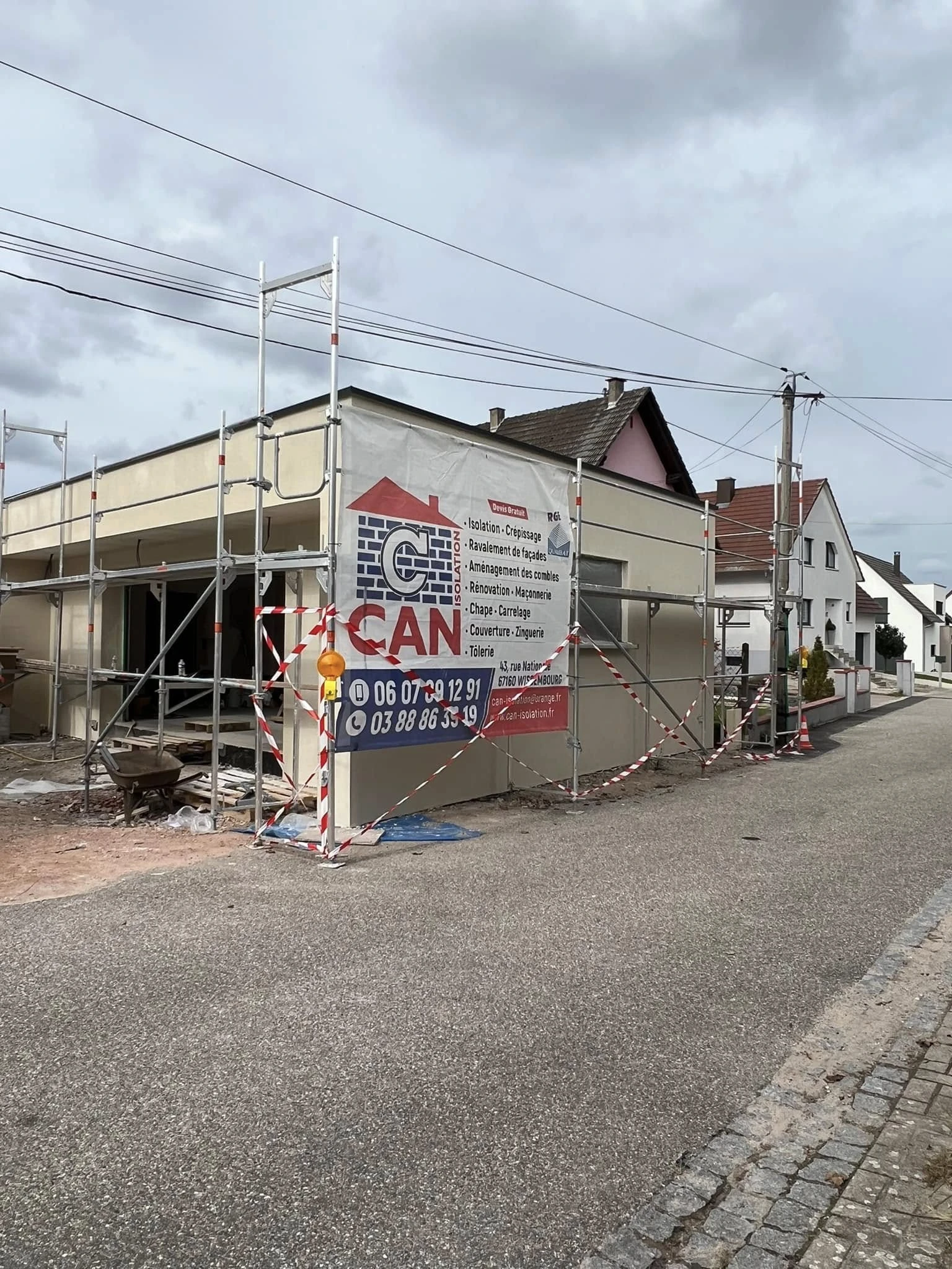 CHANTIER SALMBACH ISOLATION EXTERIEUR