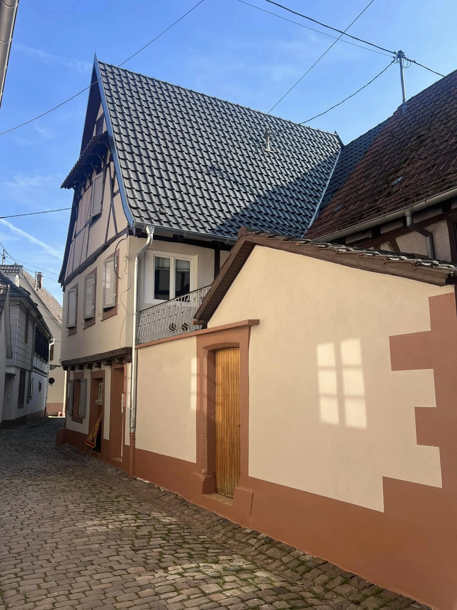 CHANTIER WISSEMBOURG TRANSFORMATION D'UNE MAISON ALSACIENNE