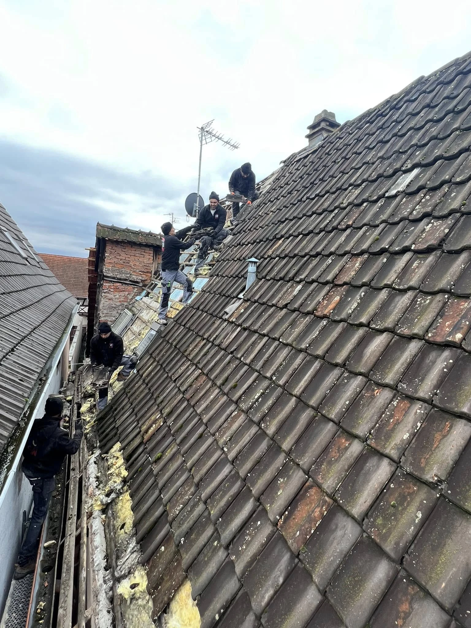 CHANTIER WISSEMBOURG TRANSFORMATION D'UNE MAISON ALSACIENNE