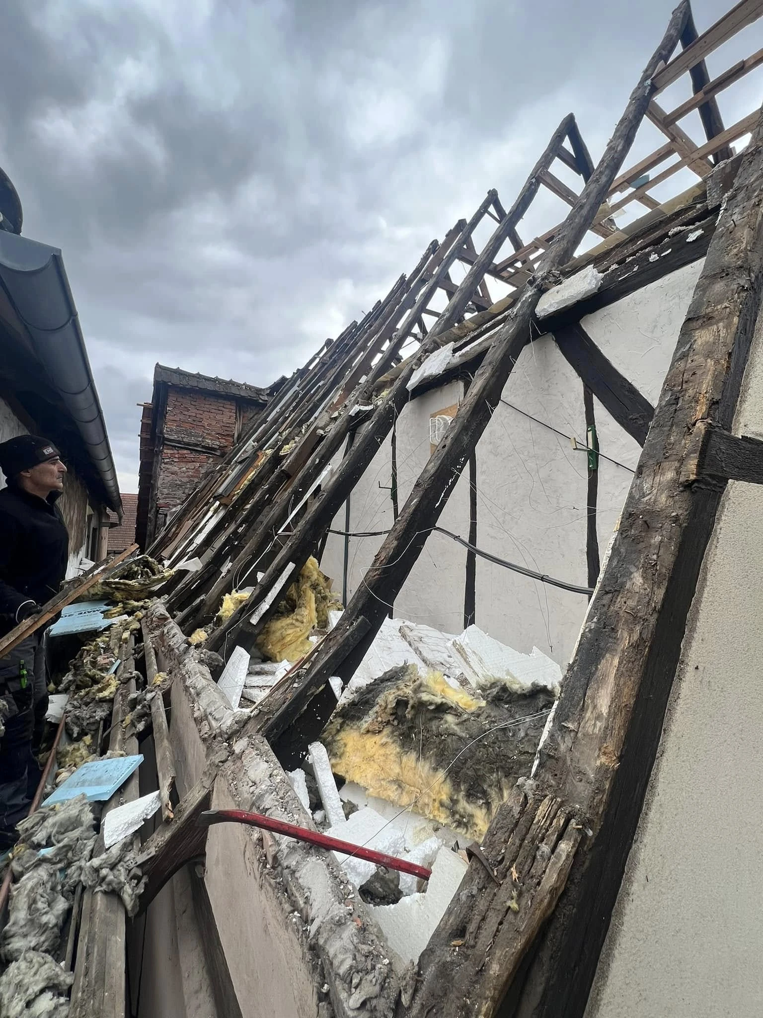 CHANTIER WISSEMBOURG TRANSFORMATION D'UNE MAISON ALSACIENNE