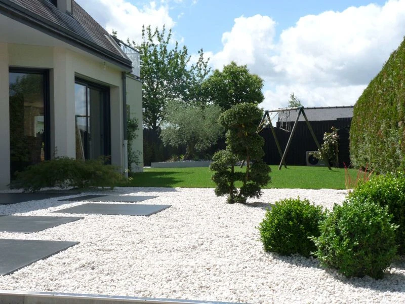 Pose de cailloux d’ornement et aménagements extérieurs dans l’Aisne et en Nord Picardie