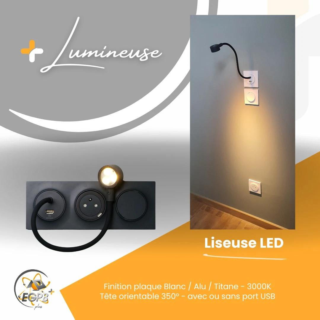 +Lumineuse - Liseuse LED - EGPB+