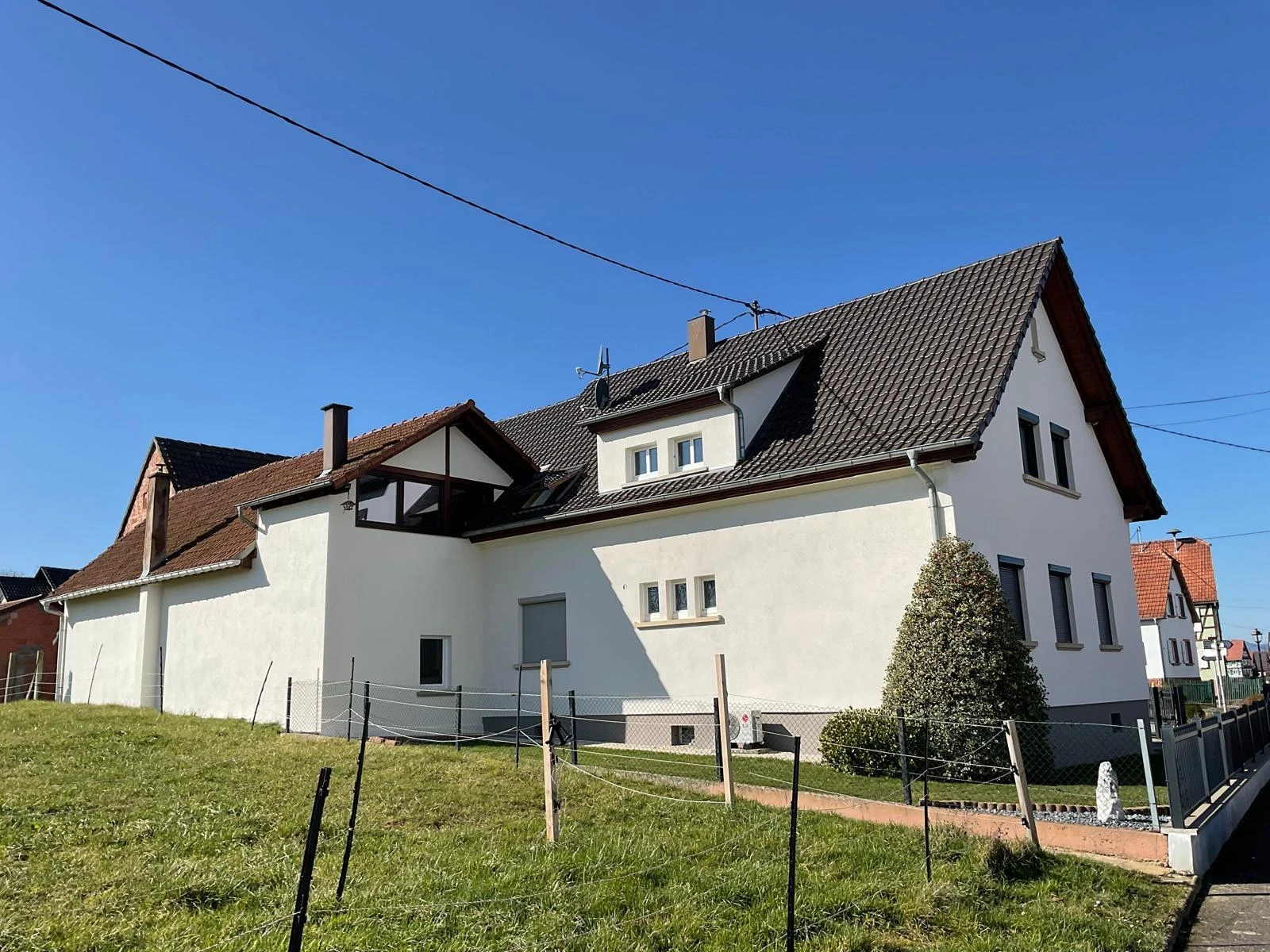 CHANTIER RAVALAMENT DE FACADE SCHLEITHAL, WINGEN-SUR-MODER, LEMBACH, NIEDERSTEINBACH