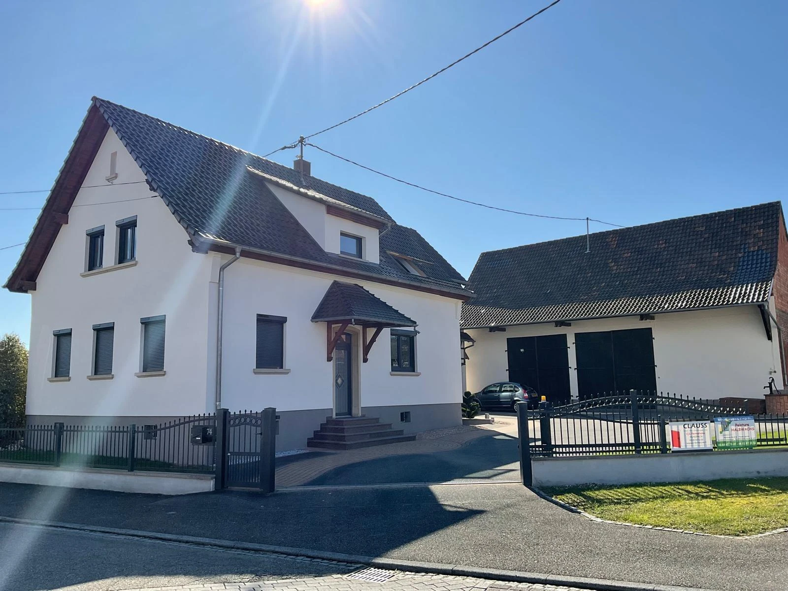 CHANTIER RAVALAMENT DE FACADE SCHLEITHAL, WINGEN-SUR-MODER, LEMBACH, NIEDERSTEINBACH