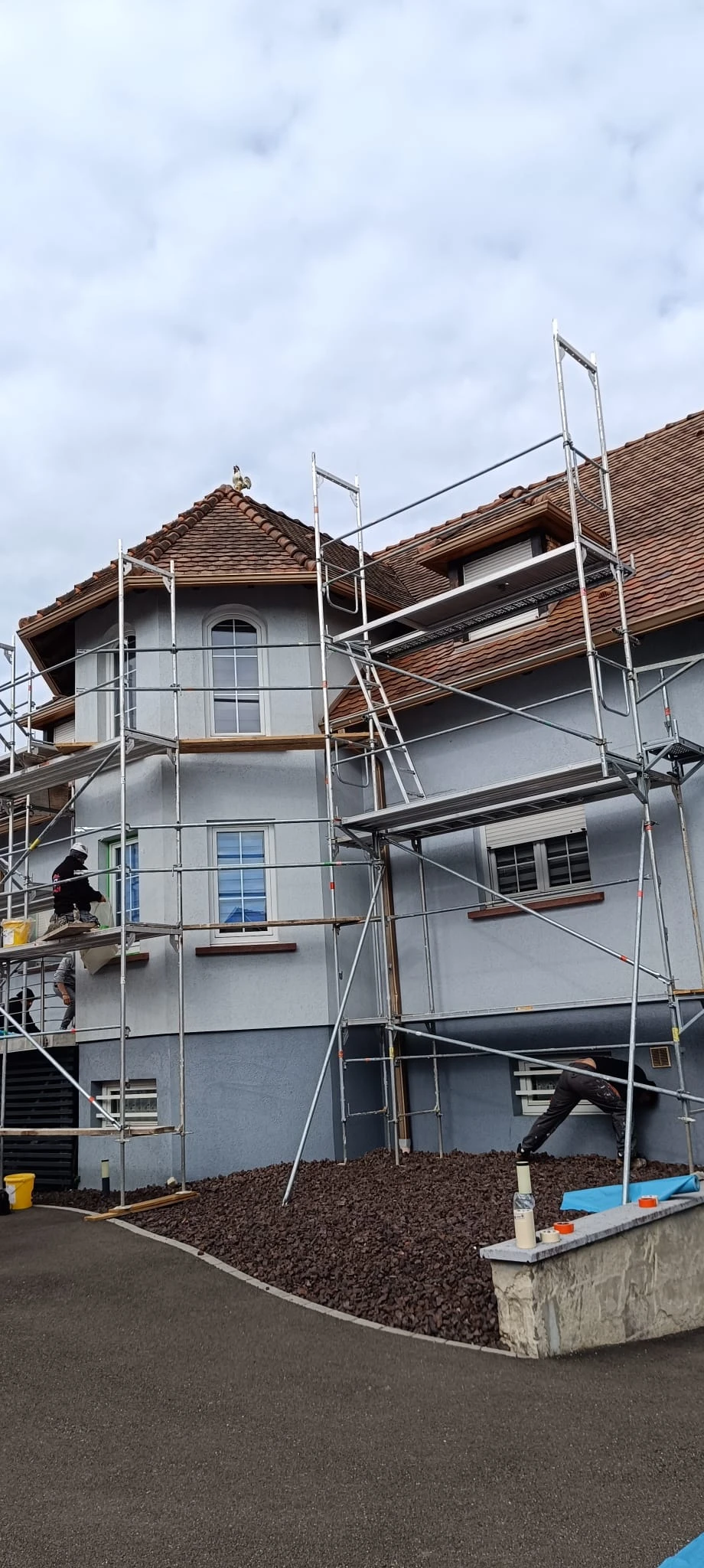 CHANTIER RAVALEMENT DE FACADE ROUNTZENHEIM, HOLSCHTEN, BÜHL, HAGUENAU