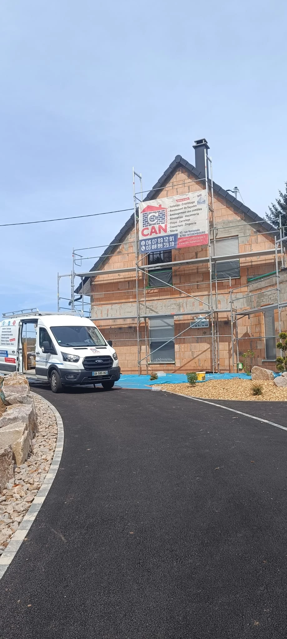 CHANTIER RAVALEMENT DE FACADE CLIMBACH, LEMBACH, NIEDERSTEINBACH, OBERSTEINBACH