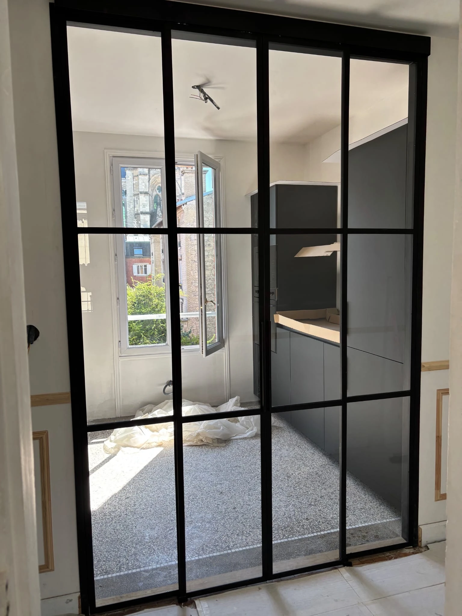 Verrière métallique sur mesure – ASM à Villers-Cotterêts