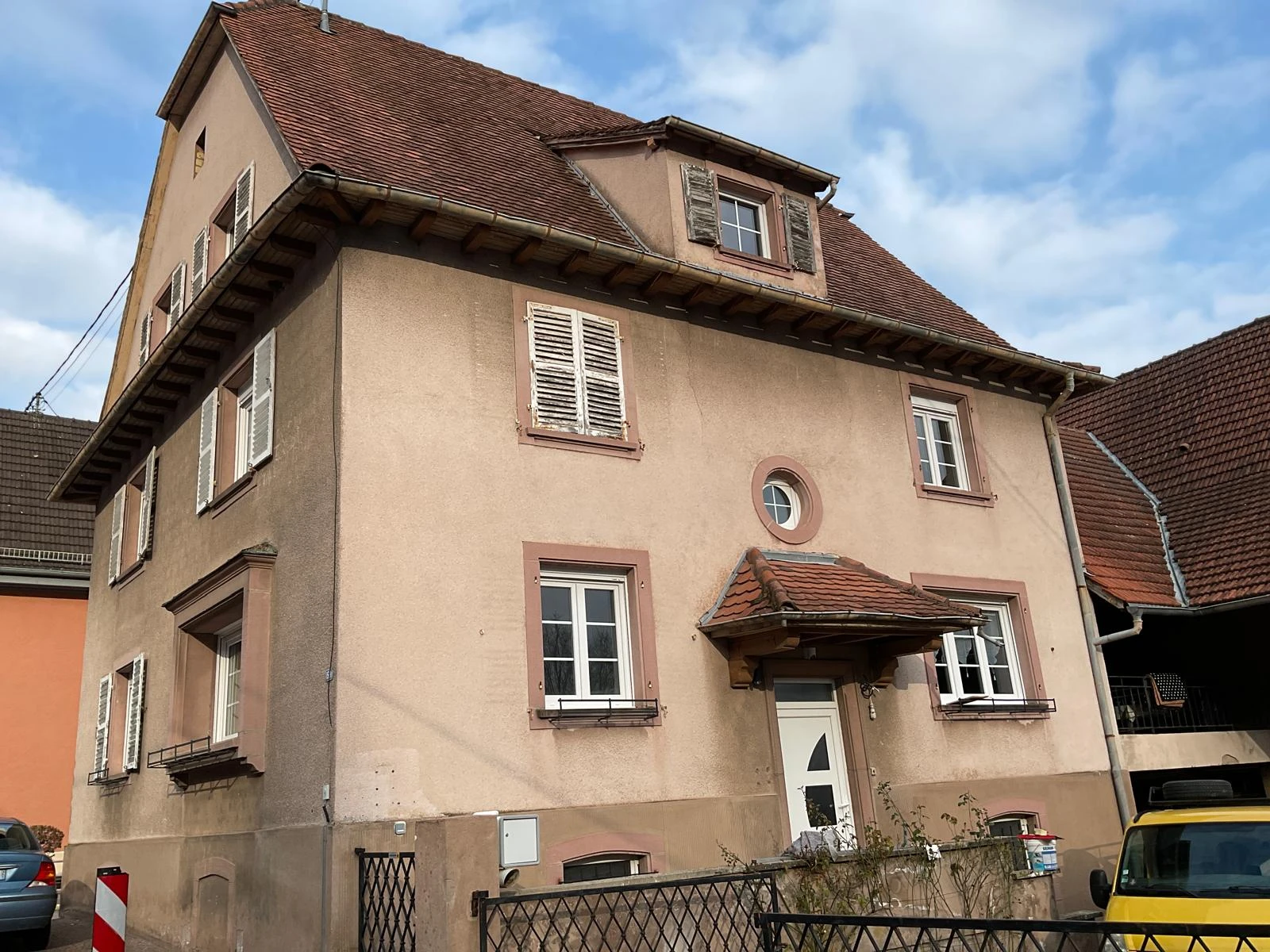 CHANTIER RAVALEMENT DE FACADE OBERBRONN, NIEDERBRONN-LES-BAINS, GUMBERTSHAUSEN, OFFWILLER