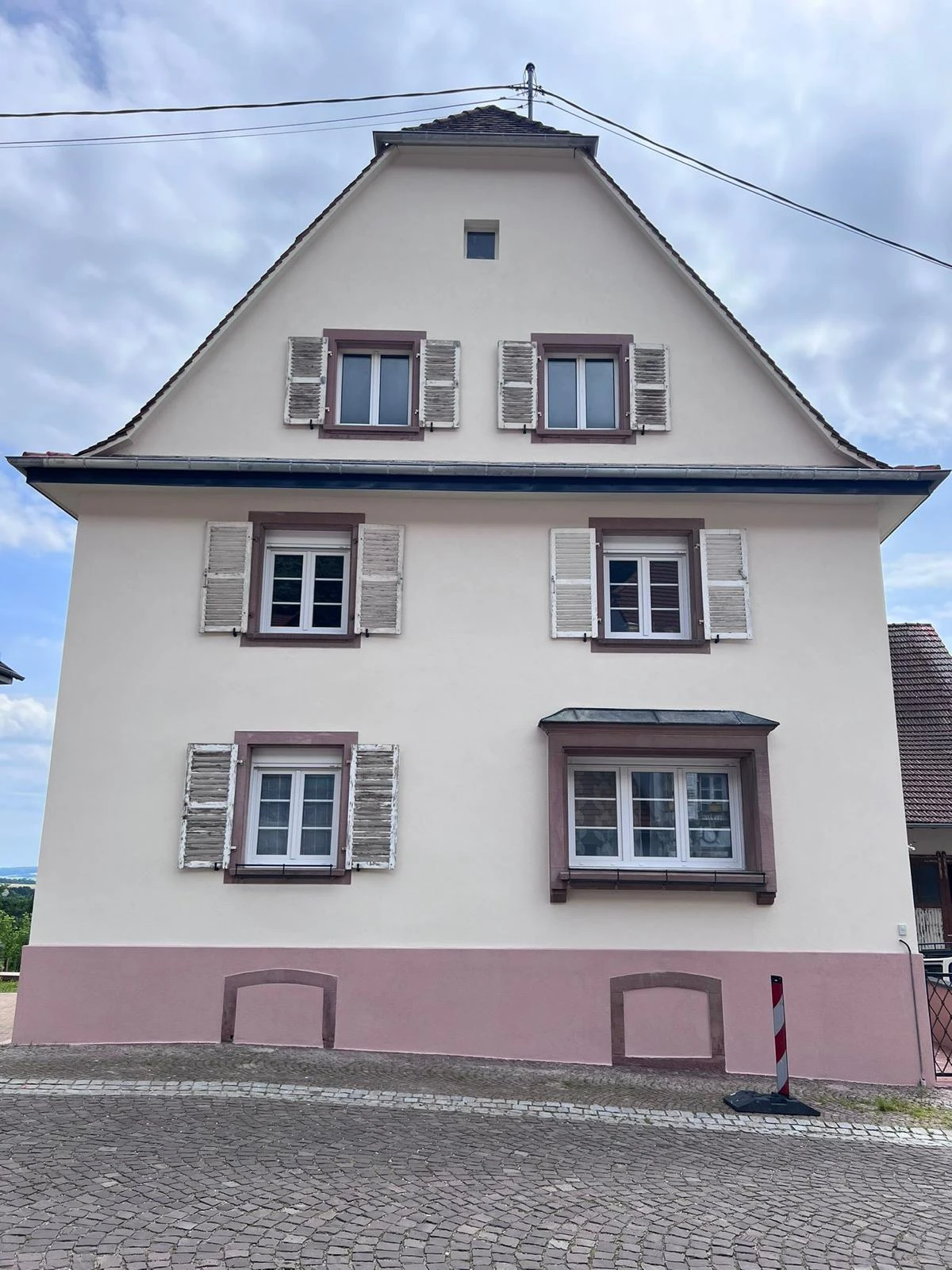 CHANTIER RAVALEMENT DE FACADE OBERBRONN, NIEDERBRONN-LES-BAINS, GUMBERTSHAUSEN, OFFWILLER