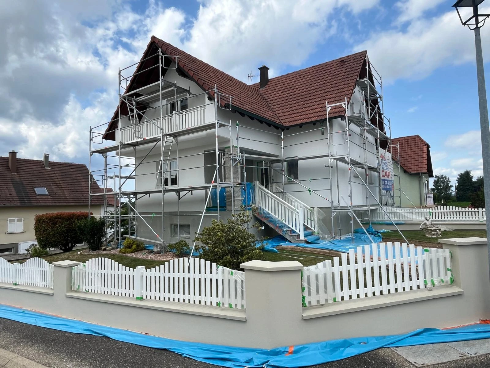 RAVALEMENT DE FACADE HOFFEN, WINGEN-SUR-MODER, CLIMBACH, LEMBACH