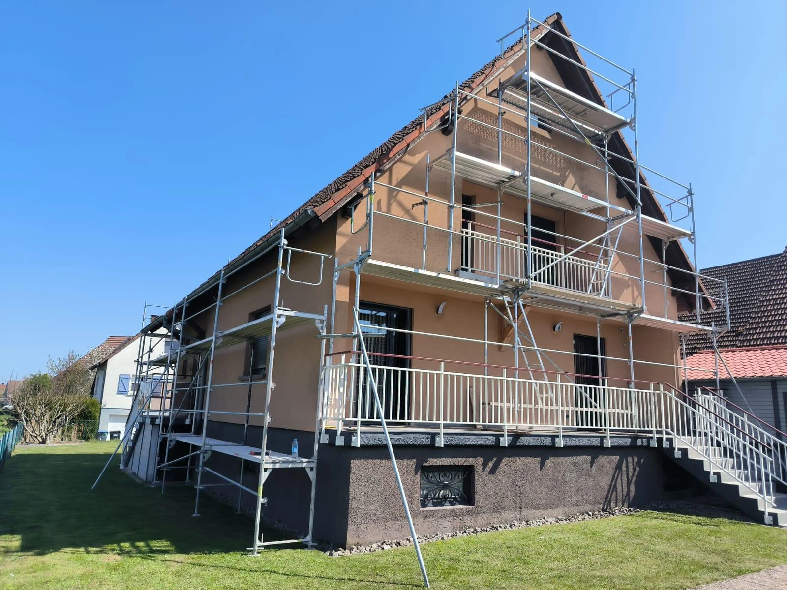 CHANTIER RAVALEMENT DE FACADE NIEDERLAUTERBACH, WISSEMBOURG, RIEDSELTZ, HUNSPACH