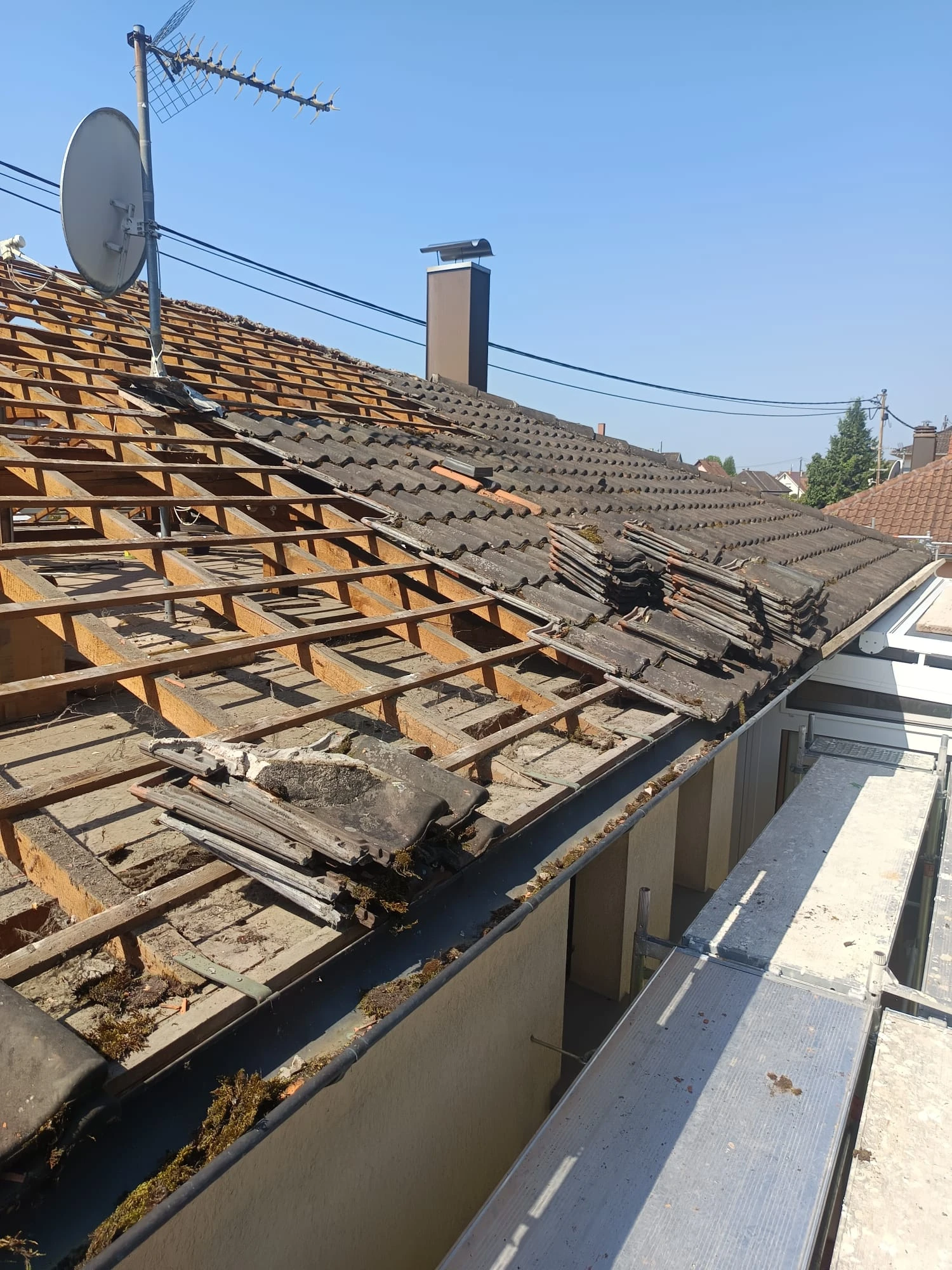 CHANTIER COUVERTURE & ZINGUERIE LAUTERBOURG, RIEDESHEIM, WISSEMBOURG, HUNSPACH