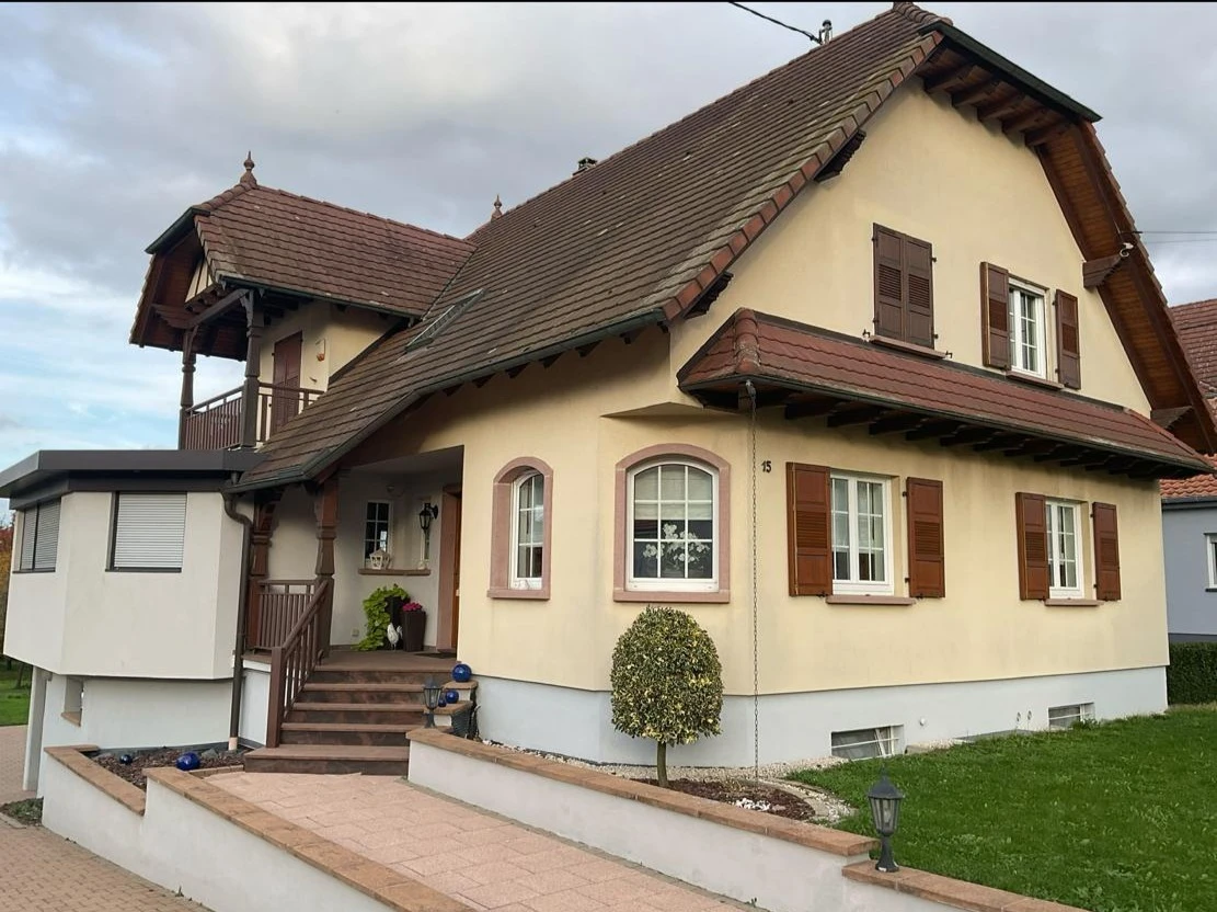 CHANTIER RAVALEMENT DE FACADE LEITERSWILLER, SEEBACH, HUNSPACH, HOFFEN