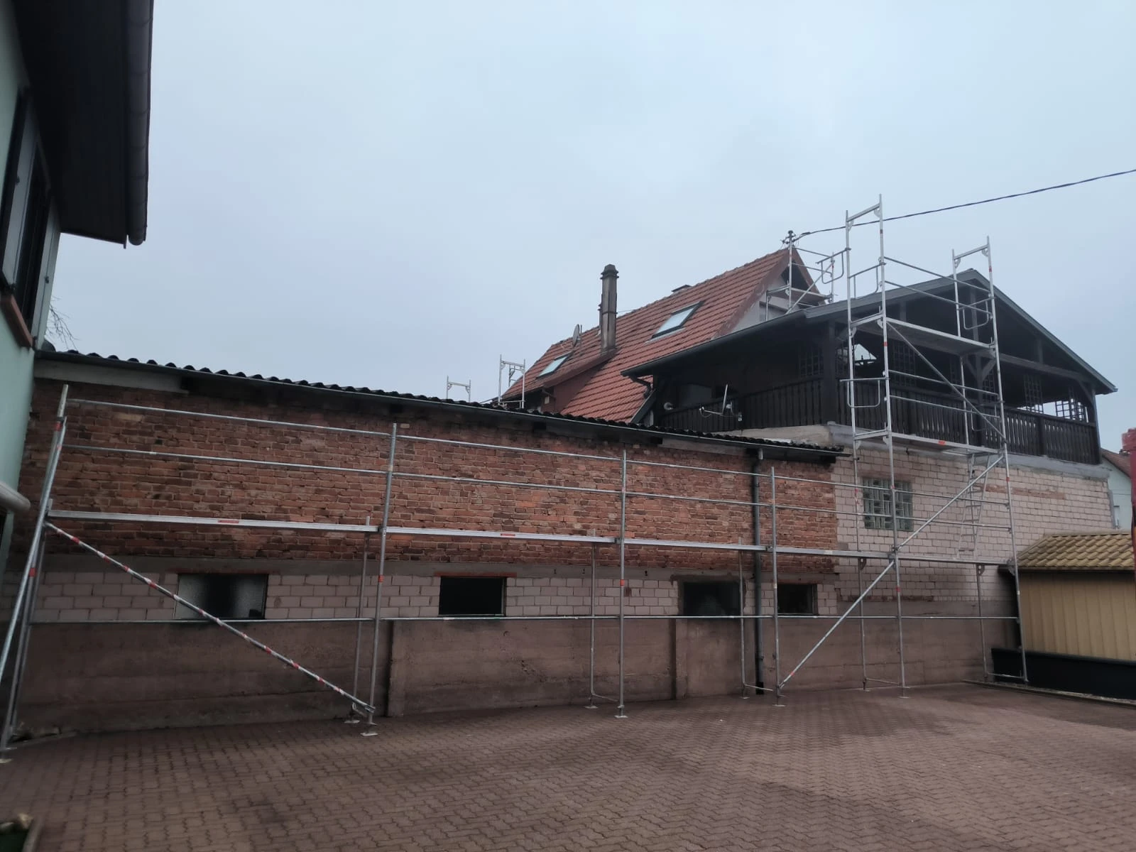CHANTIER RENOVATION COMPLETE ITE ALTENSTADT, HUNSPACH, WISSEMBOURG, RIEDSELTZ